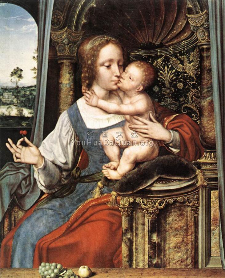 Virgin and Child - 昆汀·马西斯